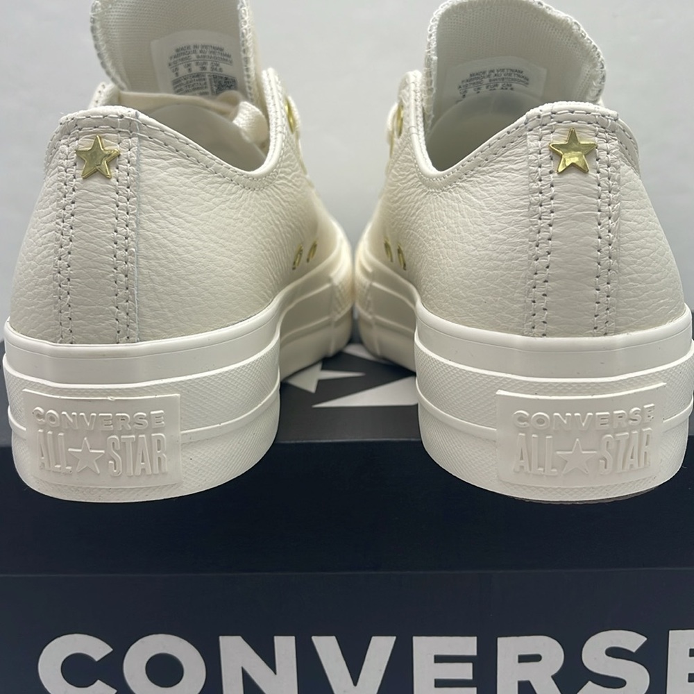 Converse WMNS Platform Sneakers A12765C
CTAS LIFT OX
EGRET/EGRET/GOLD - Picture 13 of 16